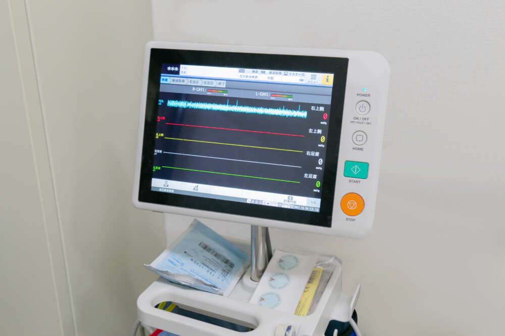 血圧脈波検査装置（ABI）